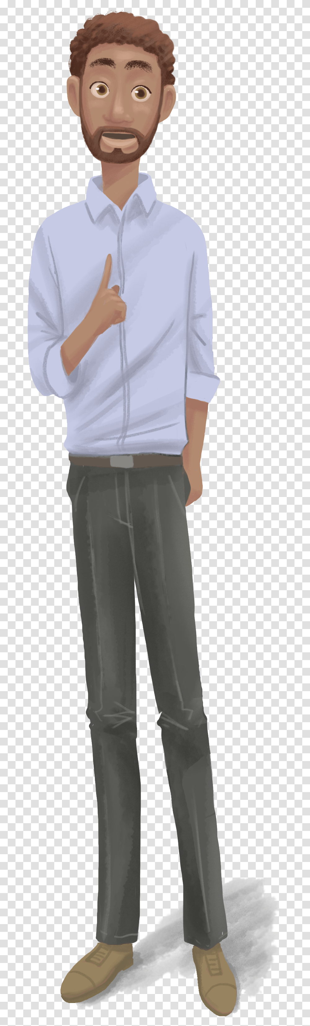 People Standing Back Standing, Pants, Person, Shirt Transparent Png
