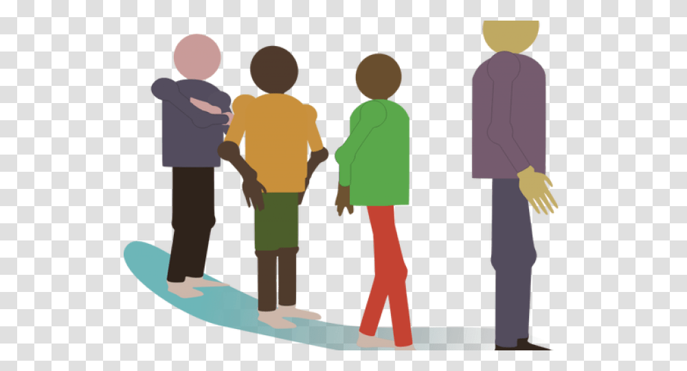 People Standing In Line Clipart Wait In Line Clip Art, Person, Hand, Crowd, Silhouette Transparent Png