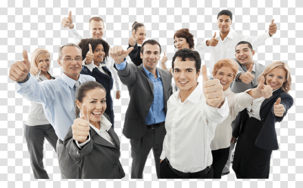 People Successful Download Successful People, Thumbs Up, Person, Finger, Audience Transparent Png