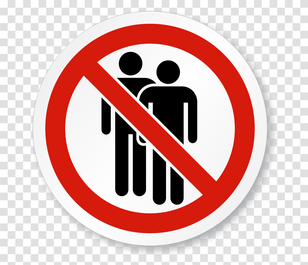 People Walk No People Allowed Sign, Road Sign, Stopsign Transparent Png