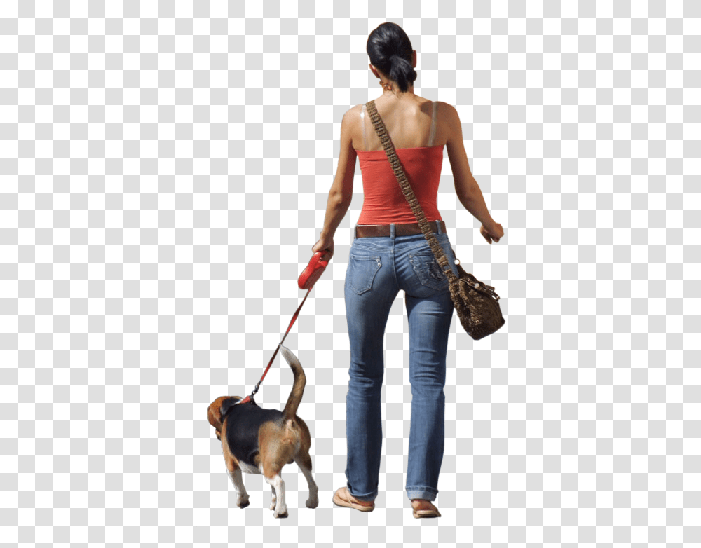 People Walking Dog, Pants, Person, Jeans Transparent Png