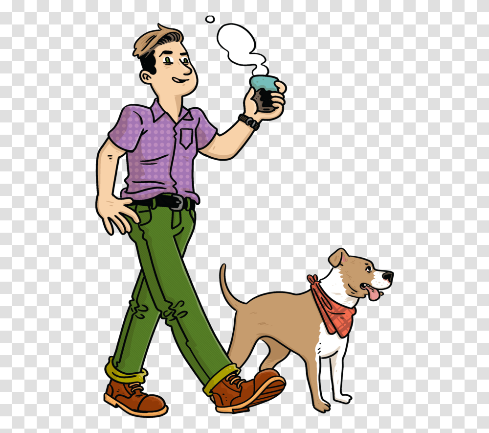 People Walking Dog, Person, Human, Pet, Canine Transparent Png