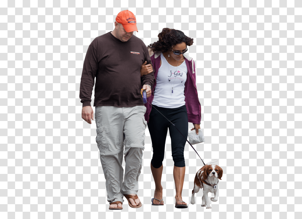 People Walking In Park, Person, Dog, Pet Transparent Png