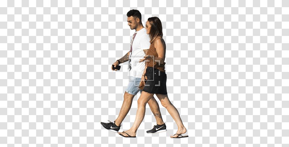 People Walking Picture Man And Woman Walking, Clothing, Person, Footwear, Shoe Transparent Png