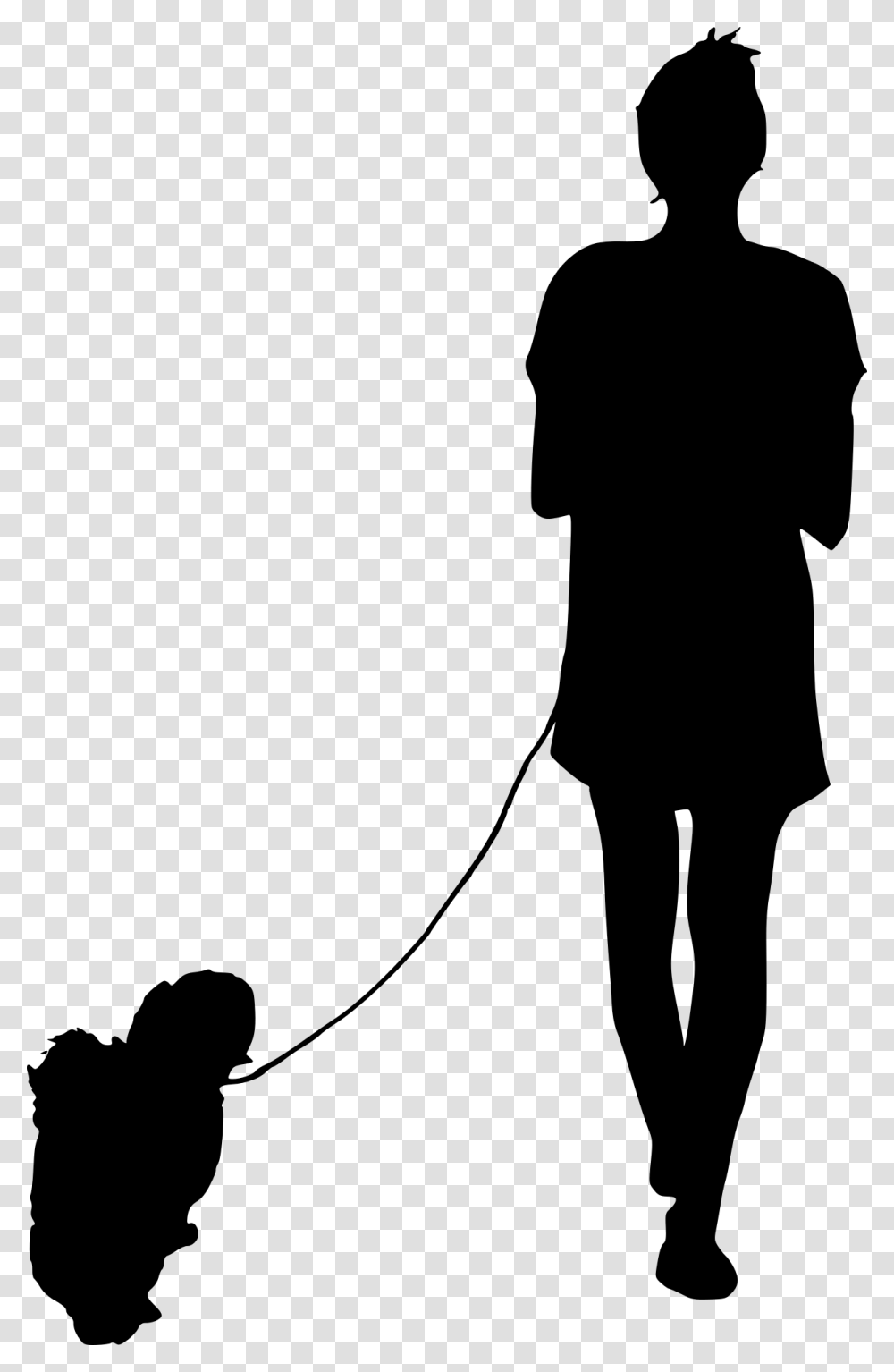 People Walking Silhouette, Gray, World Of Warcraft Transparent Png