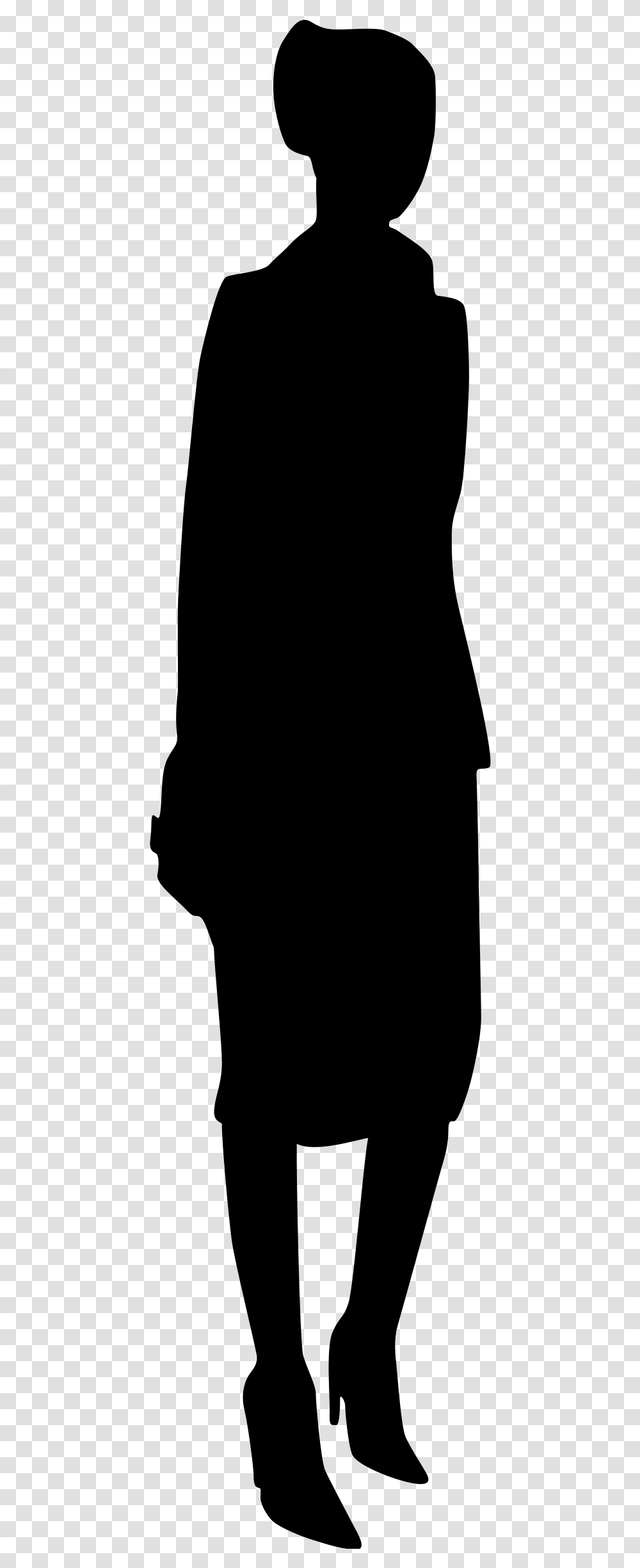 People Walking Silhouettes Download Little Black Dress, Gray, World Of Warcraft Transparent Png