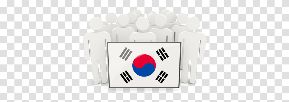 People With Flag South Korean People Icon, First Aid, Text, Logo, Symbol Transparent Png