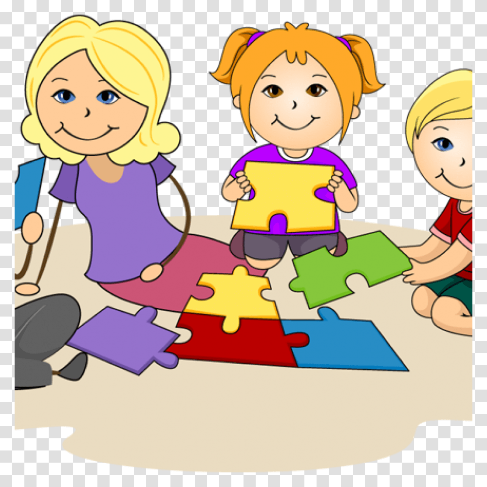 People Working Together Clipart Book, Jigsaw Puzzle, Game Transparent Png