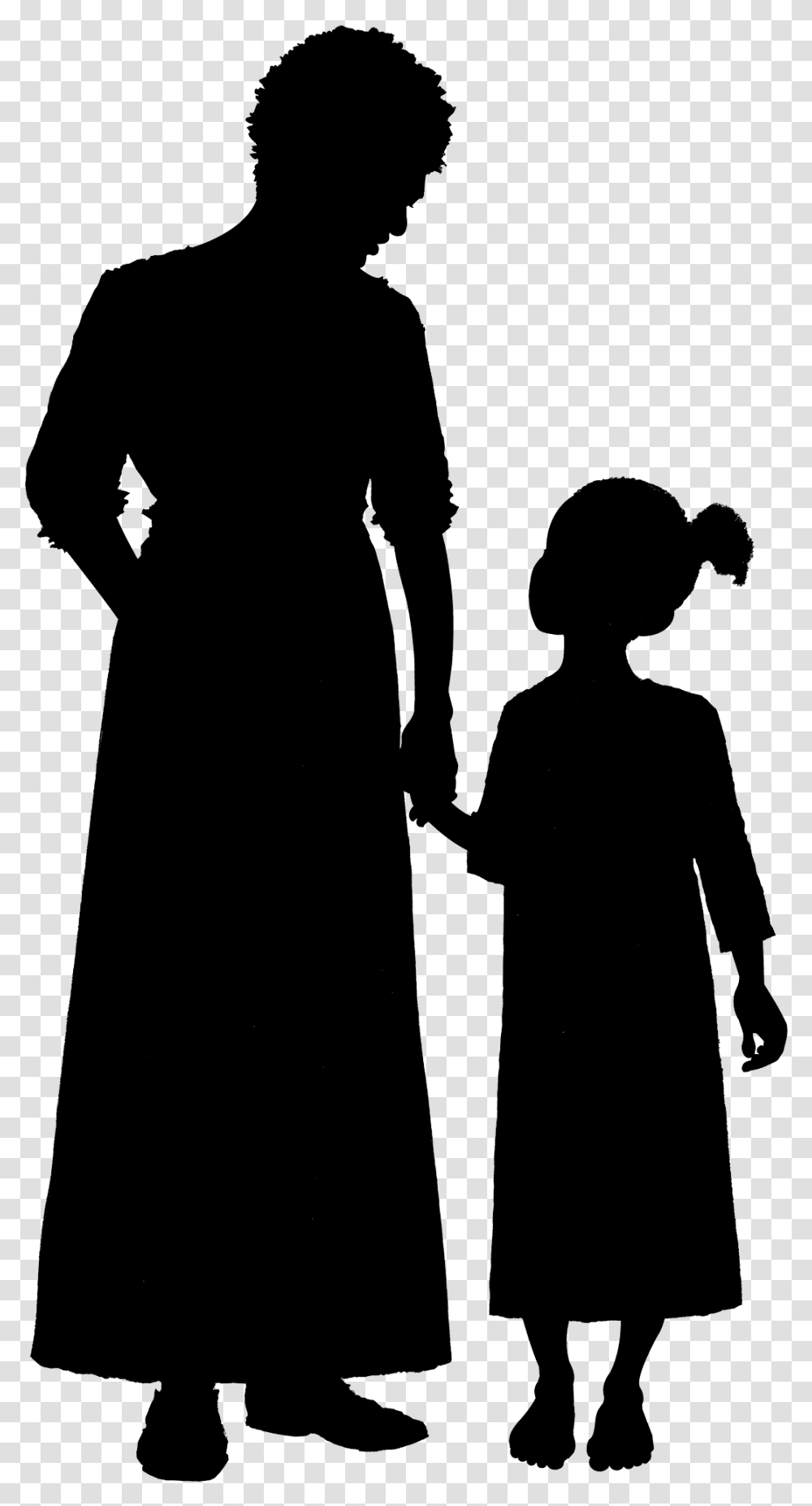 People Working Together Clipart Woman And Child Silhouette, Person, Outdoors, Water, Leisure Activities Transparent Png