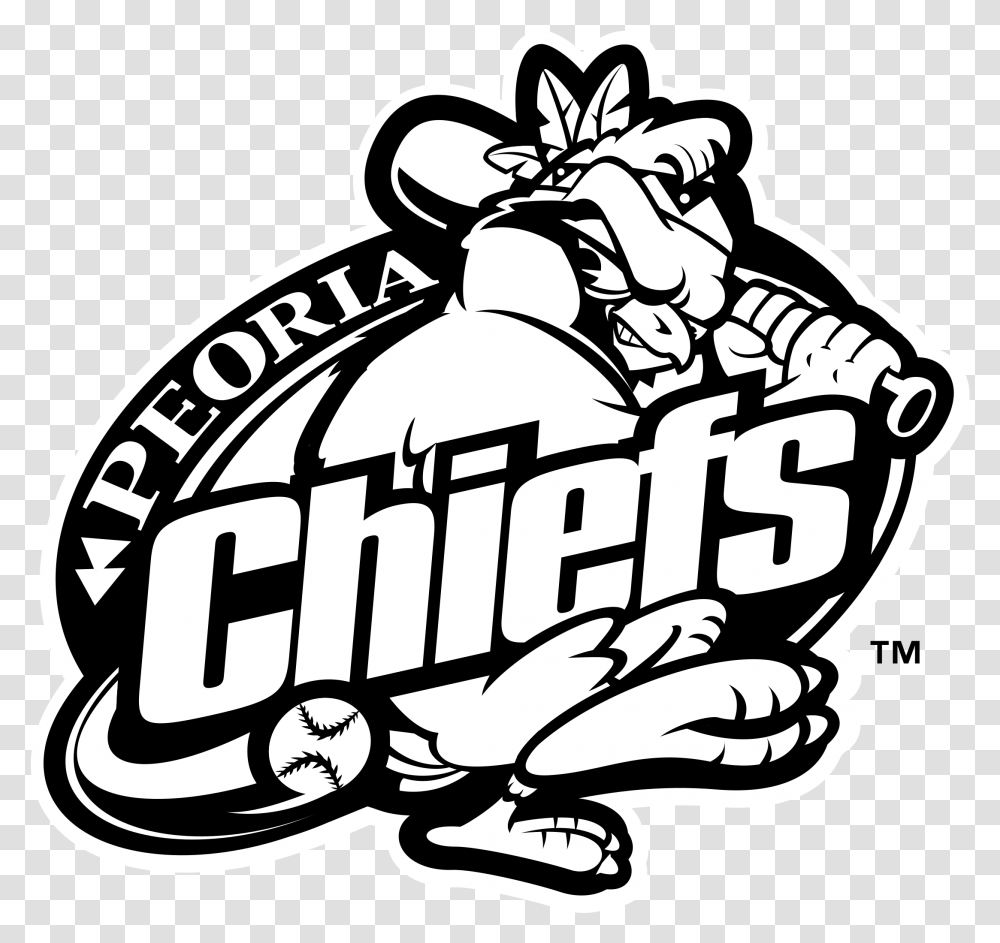 Peoria Chiefs Logo Peoria Chiefs, Alphabet, Leisure Activities Transparent Png