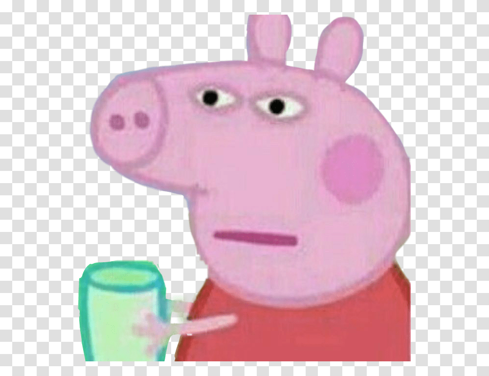 Pepa Pig Peppa What Are You Doing On My, Toy, Cushion, Piggy Bank Transparent Png