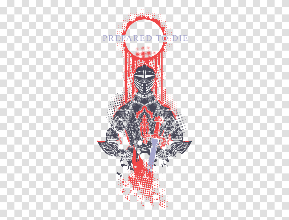 Pepared To Die Medieval Knight In Armor Fleece Blanket Dot, Batman, Person, Human, Prison Transparent Png