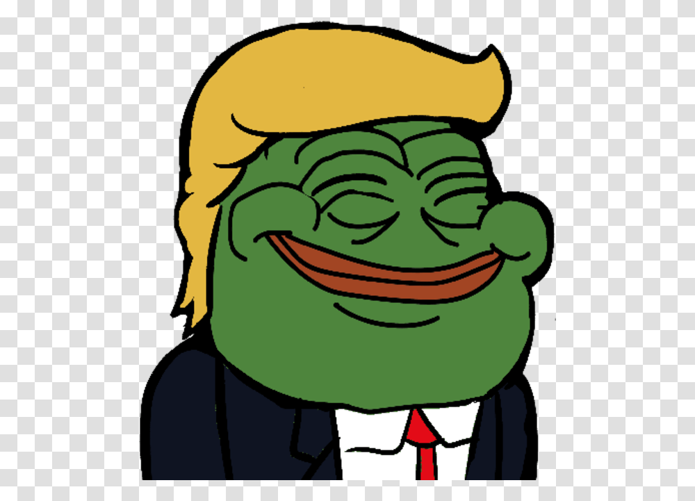 Pepe Emote Discord Clipart Trump Pepe, Plant, Produce, Food, Vegetable Transparent Png