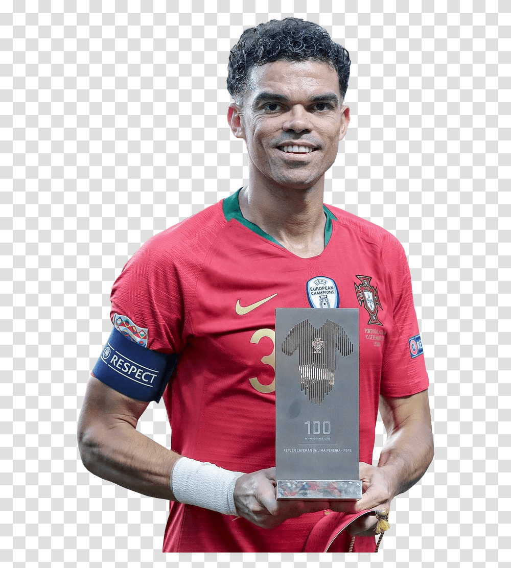 Pepe Football Render 49118 Footyrenders Pepe Player, Clothing, Person, Sleeve, Shirt Transparent Png