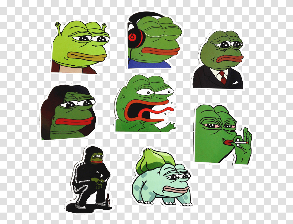 Pepe Frog Albino Pepe The Frog, Label, Person, Human Transparent Png