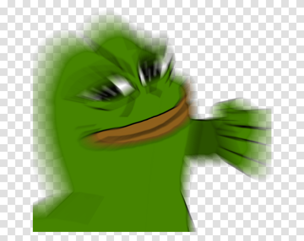 Pepe Frog Pepe The Frog Punching Meme, Green, Plant, Face Transparent Png