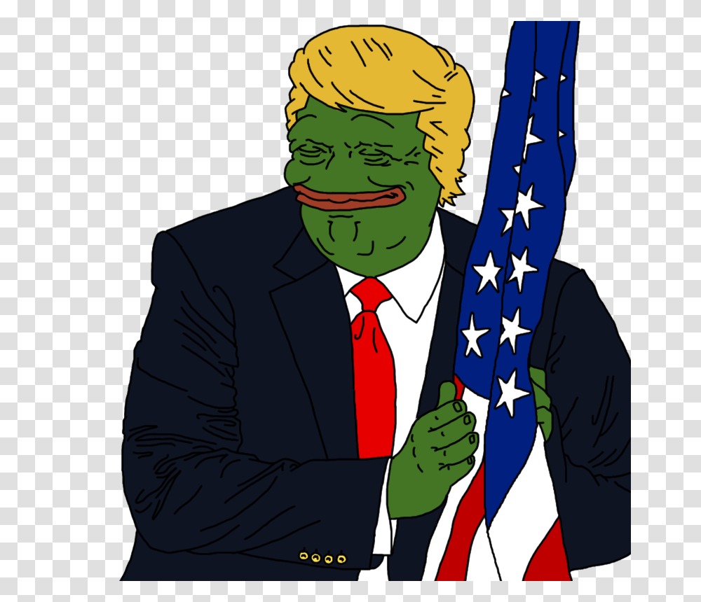 Pepe Is A Theme Not A Meme Daniel Christian Muro Medium, Flag, Tie, Accessories Transparent Png