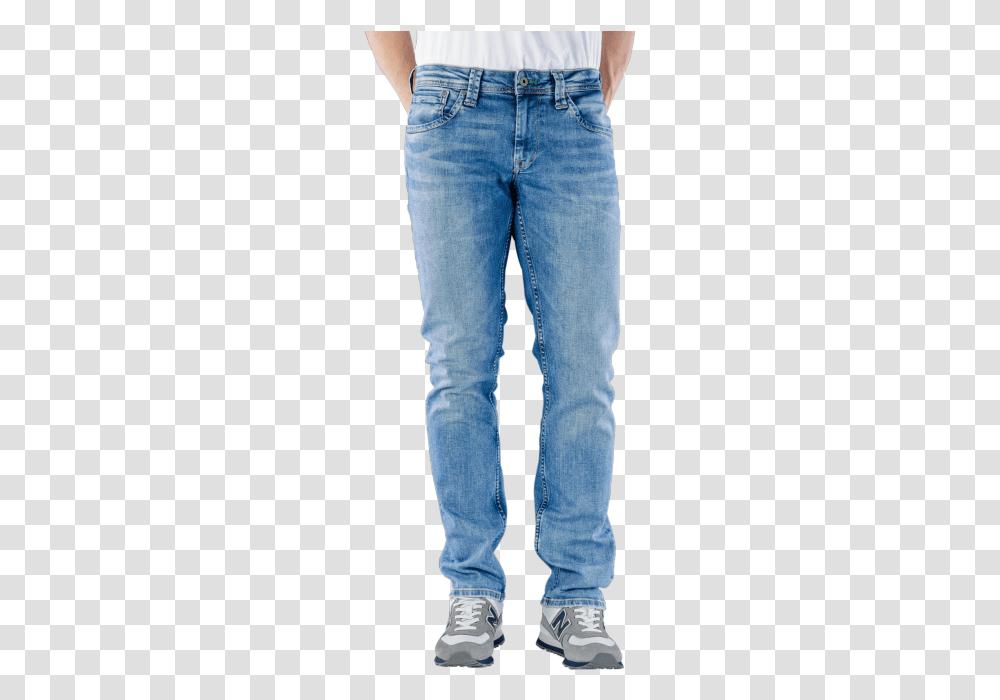 Pepe Jeans Cash Wiser Wash Med Used Jeans, Pants, Apparel, Denim Transparent Png