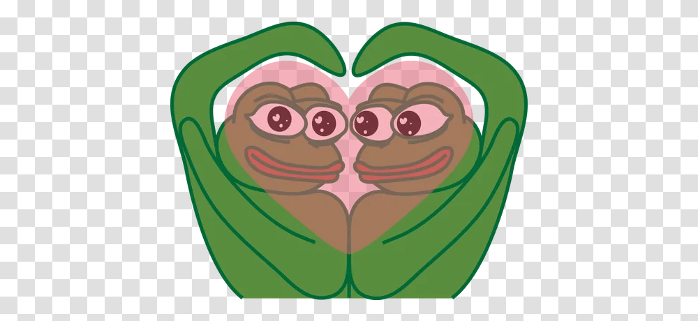 Pepe Love Whatsapp Stickers Stickers Cloud Stickers Pepe Heart, Painting, Rug Transparent Png