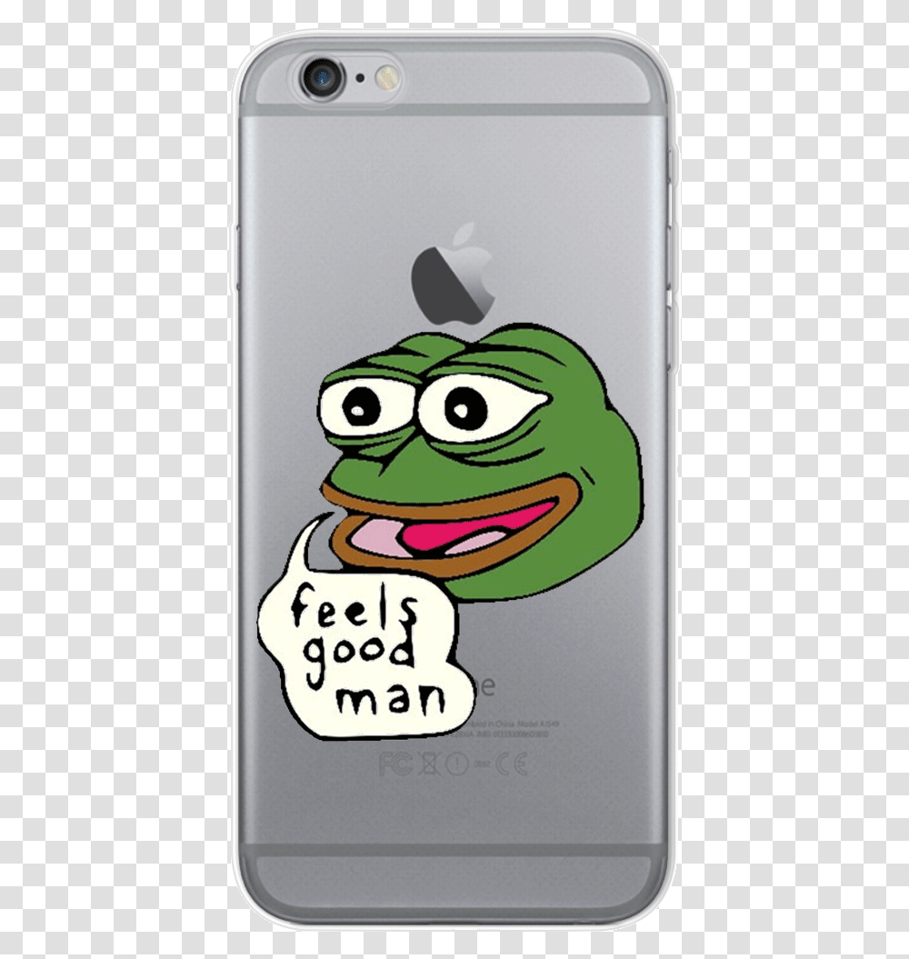 Pepe Pepe The Frog Feels Good Man, Phone, Electronics, Mobile Phone, Cell Phone Transparent Png