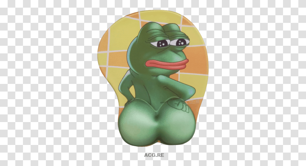 Pepe The Frog 3d Anime Butt Mouse Pad Pepe Mouse Pad, Toy, Mousepad, Mat Transparent Png