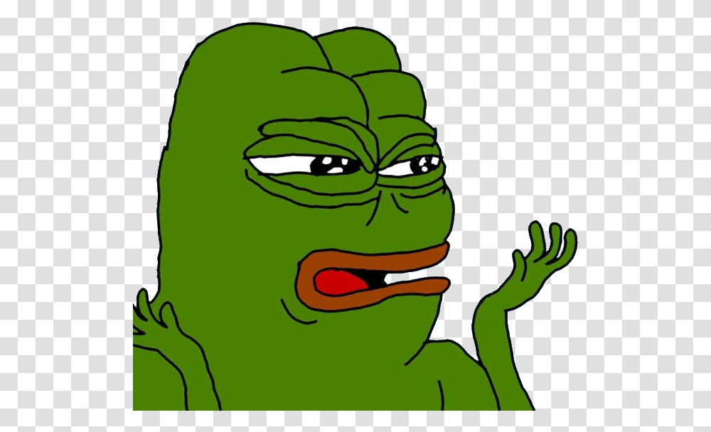 Pepe The Frog Confused Clipart Pepe Wtf Meme, Green, Plant Transparent Png