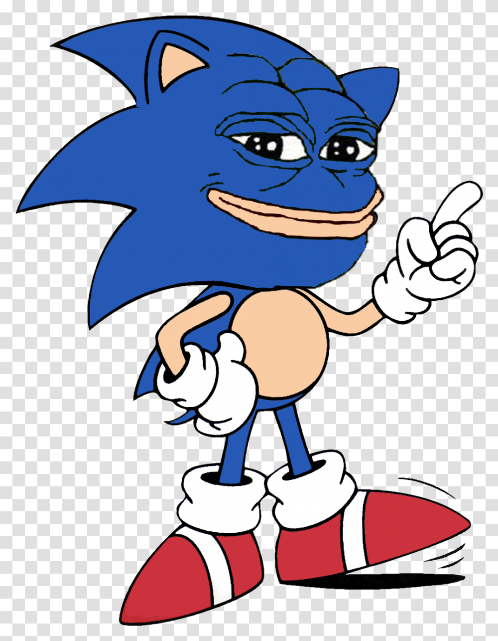 Pepe The Hedgehog Download 90s Sonic The Hedgehog, Hand Transparent Png