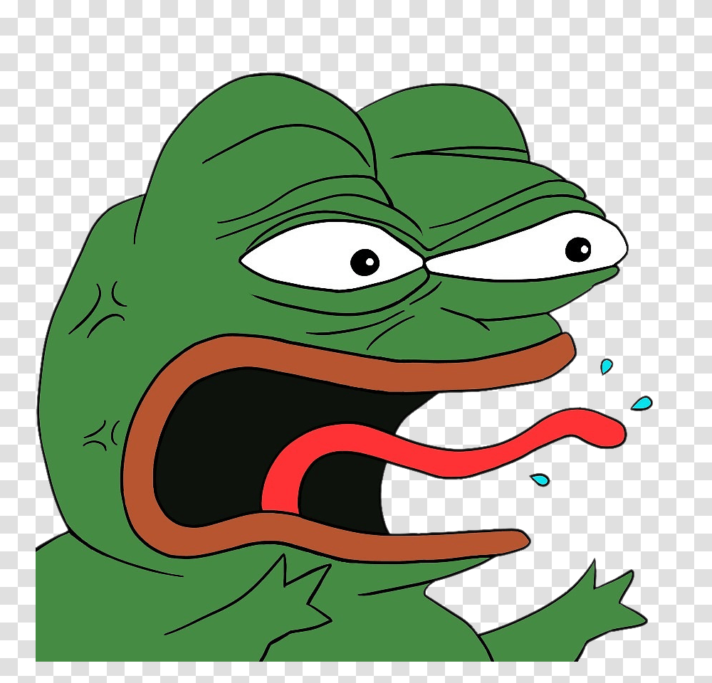 Pepe Vector Feels Angry Pepe, Art, Reptile, Animal, Graphics Transparent Png