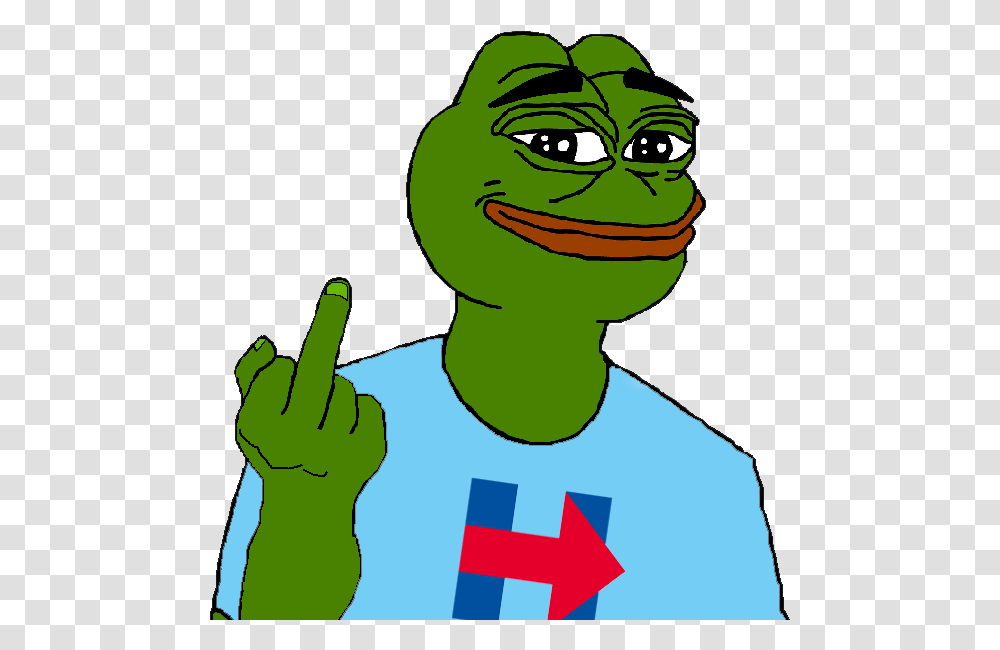 Pepe Weeaboo Clipart Pepe Fuck You, Apparel, Face, Person Transparent Png