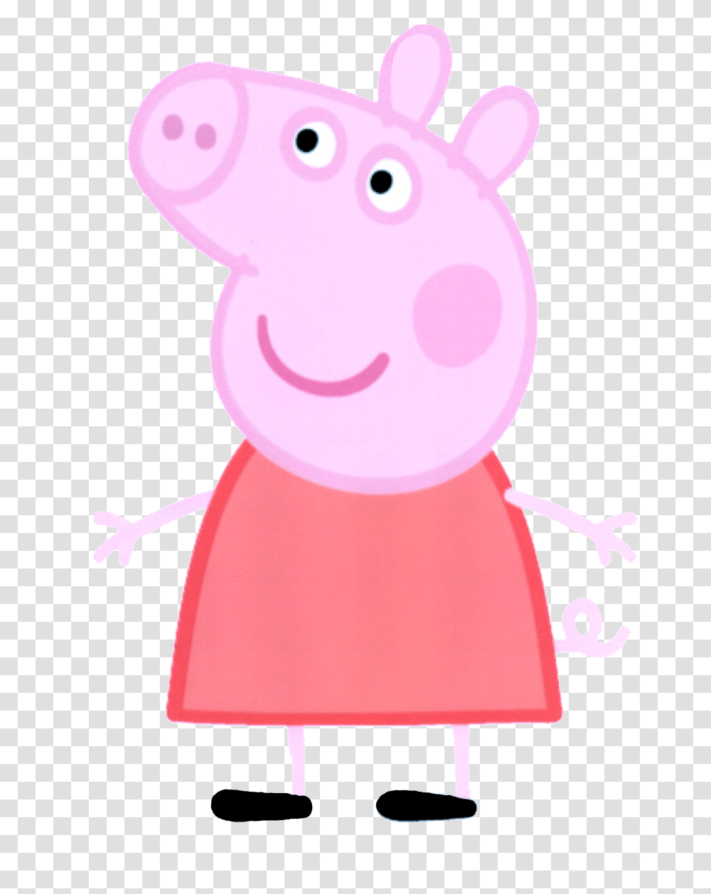 Peppa Peppa Pig, Toy, Outdoors, Plush, Animal Transparent Png
