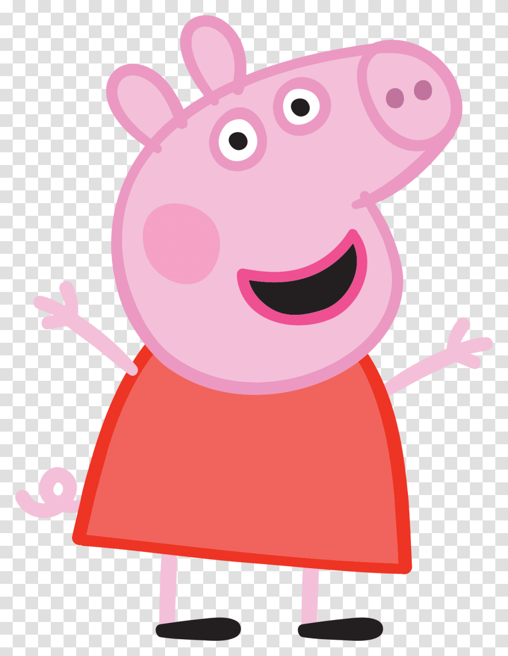 Peppa Pig, Animal, Mammal, Piggy Bank, Snout Transparent Png