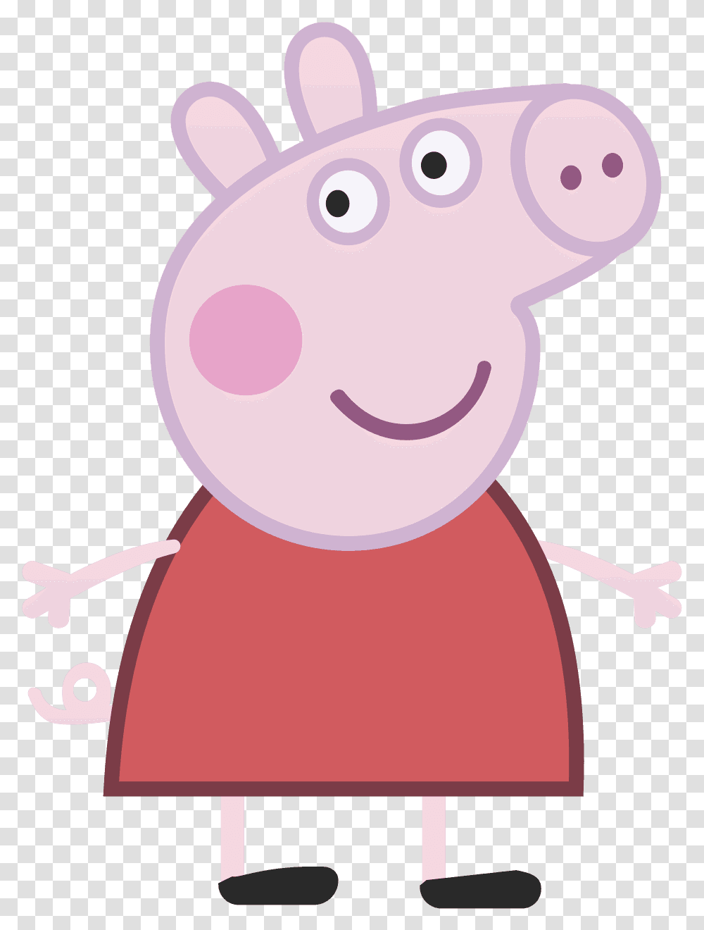 Peppa Pig, Animal, Mammal, Snout, Piggy Bank Transparent Png