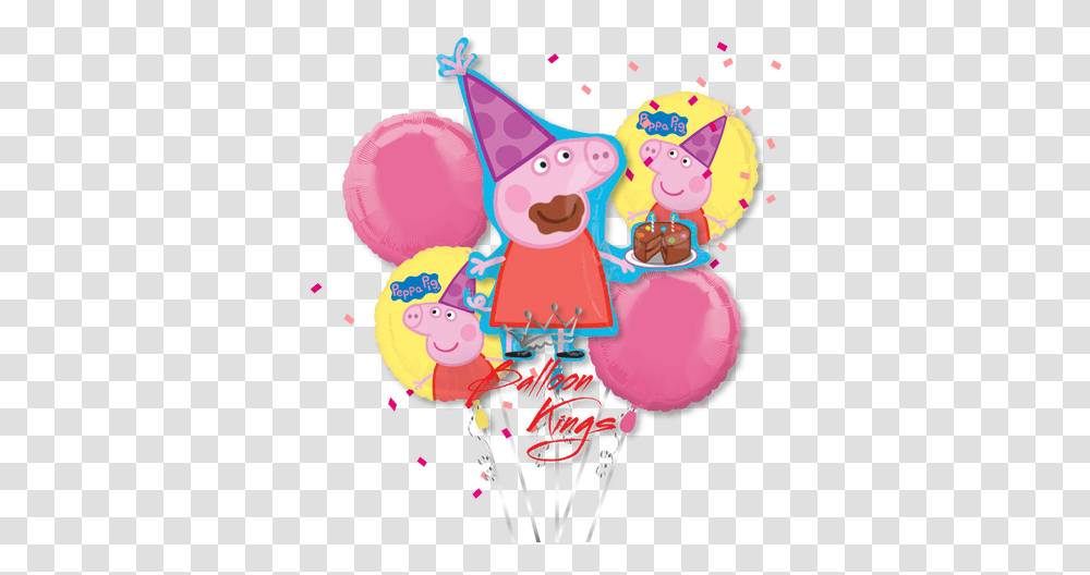 Peppa Pig Bouquet Peppa Pig Birthday, Graphics, Art, Paper, Toy Transparent Png