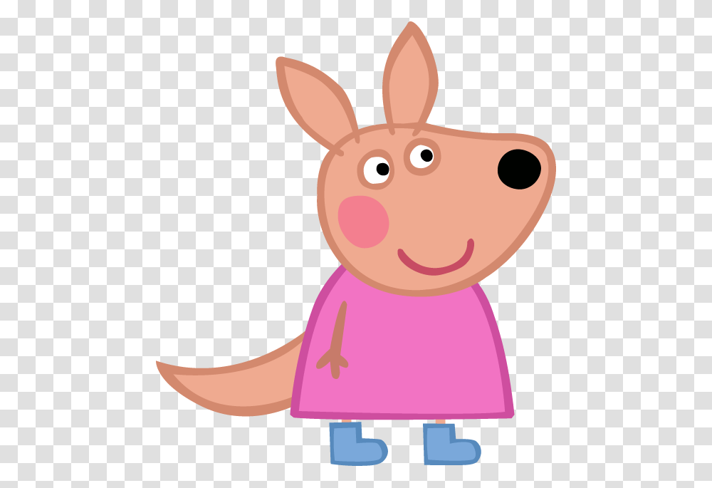 Peppa Pig Characters Tansparent Amigos De Peppa Pig, Mammal, Animal, Toy, Snout Transparent Png