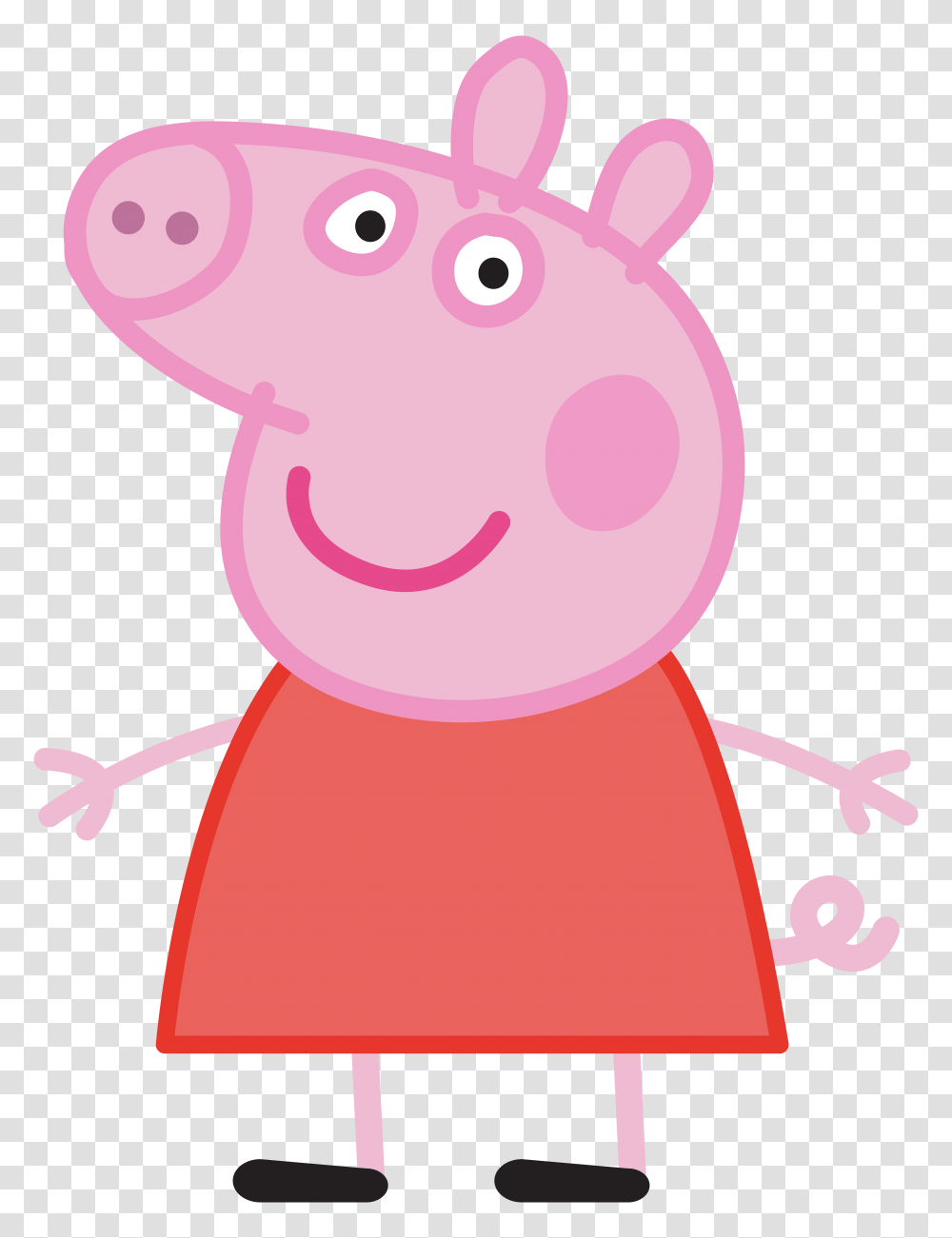 Peppa Pig Clip Art, Face, Poster, Pillow Transparent Png