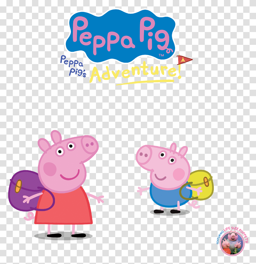 Peppa Pig Clipart Party Peppa Pig Logo, Animal, Mammal Transparent Png