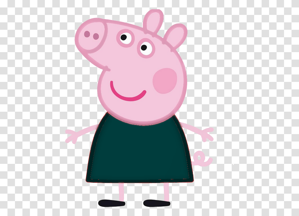 Peppa Pig Clipart Peppa Pig, Toy, Doll, Plush, Animal Transparent Png