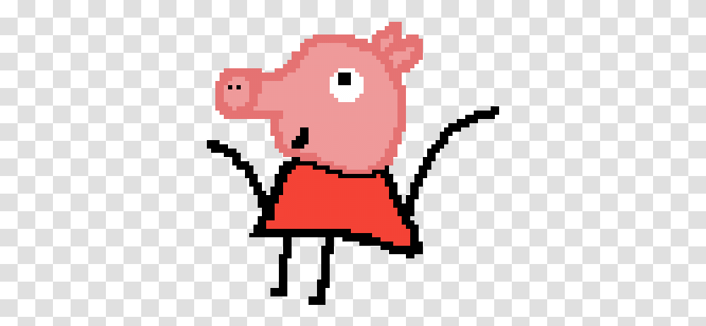Peppa Pig Dancing Gif, Cross, Animal, Mammal Transparent Png