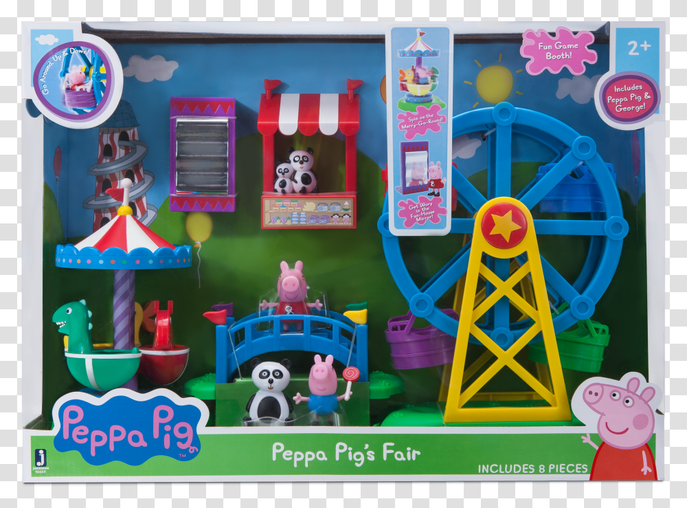 Peppa Pig Fair Playset Transparent Png