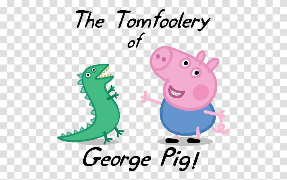 Peppa Pig Fanon Wiki George Pig And Dinosaur, Animal, Reptile, Snout, Dragon Transparent Png