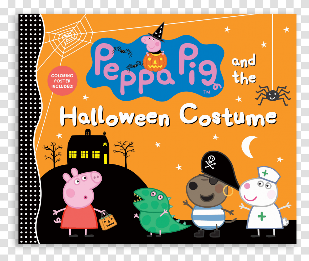 Peppa Pig Halloween, Advertisement, Poster, Flyer Transparent Png