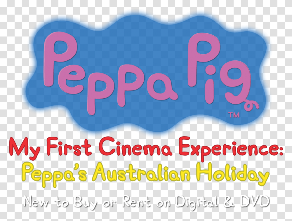 Peppa Pig Logo Graphic Design, Label, Word, Sticker Transparent Png