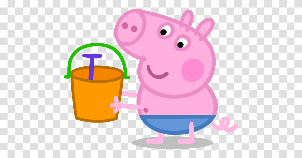 Peppa Pig Partner Toolkit, Can, Tin, Watering Can Transparent Png