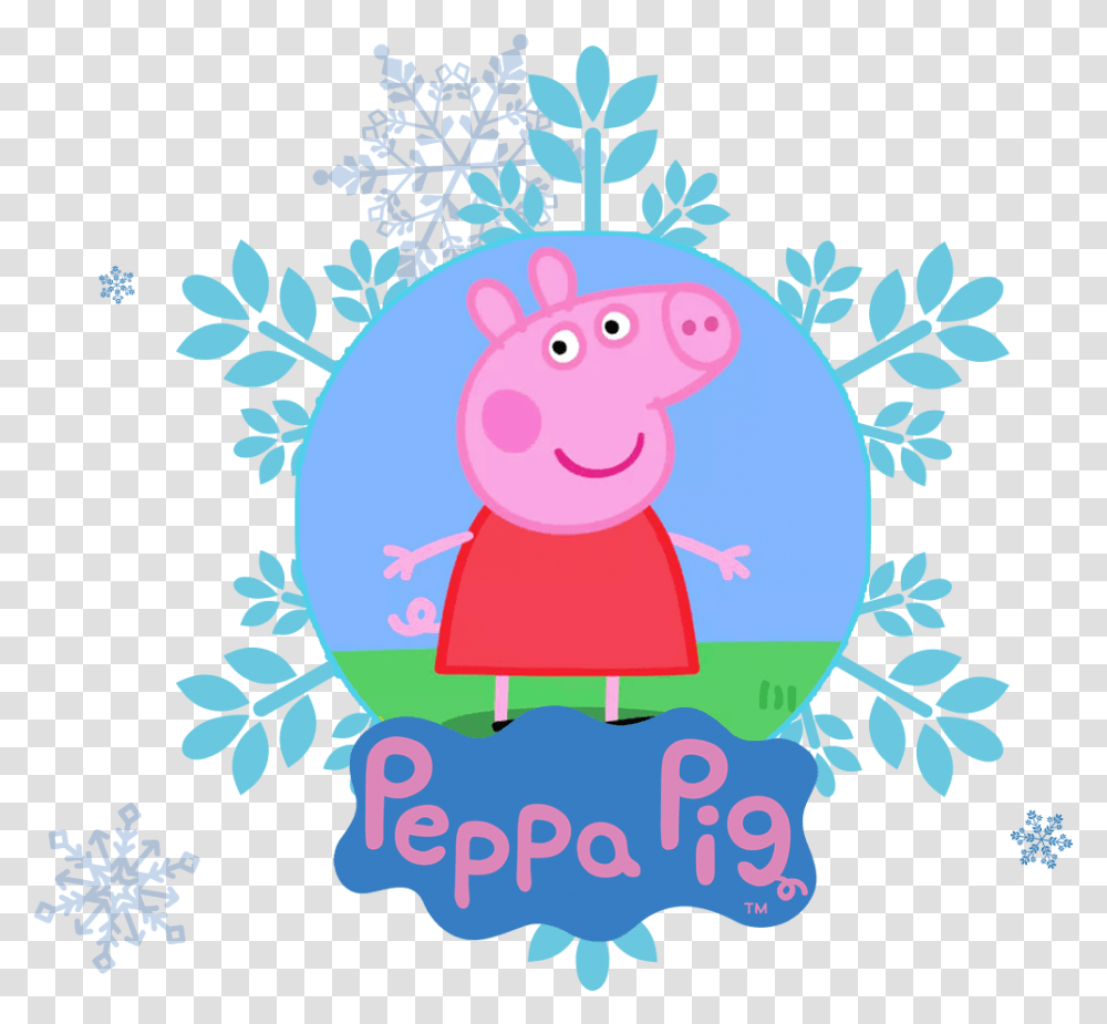 Peppa Pig Peppa Pig High Resolution Hd, Floral Design, Pattern Transparent Png