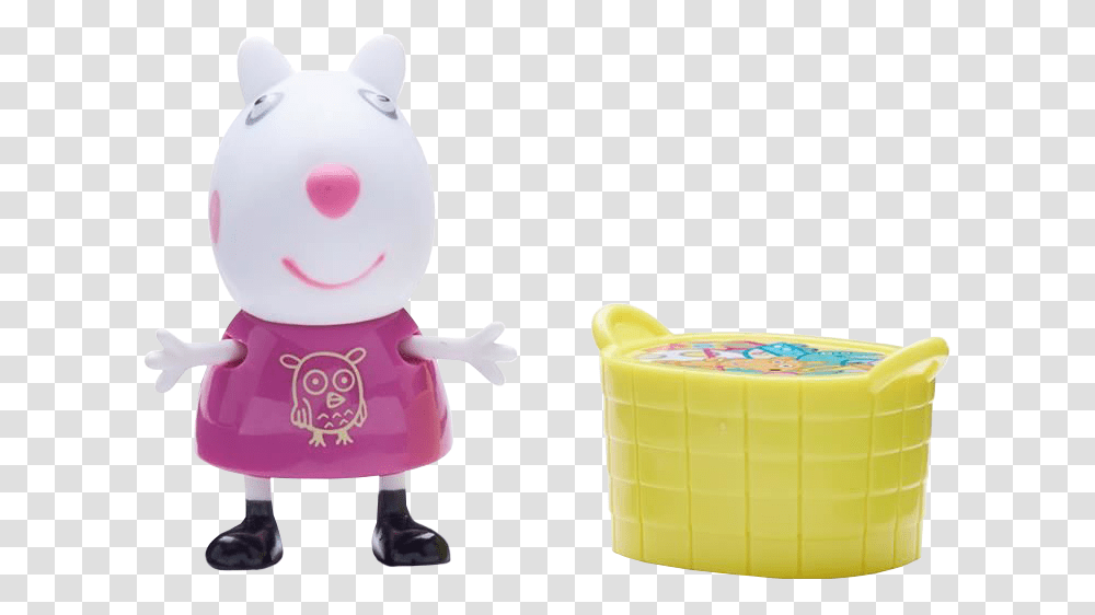 Peppa Pig Suzy Sheep Toy, Crib, Furniture, Plush Transparent Png