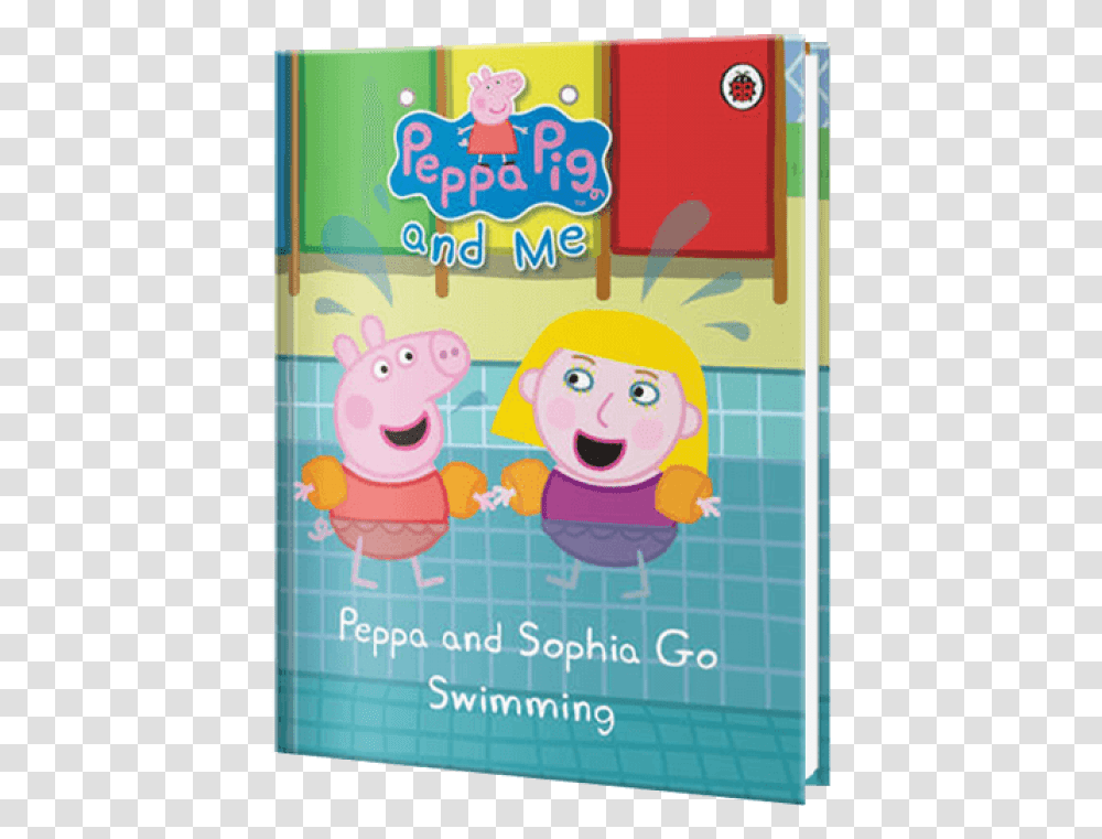 Peppa Pig Swimming Name, Photo Booth Transparent Png