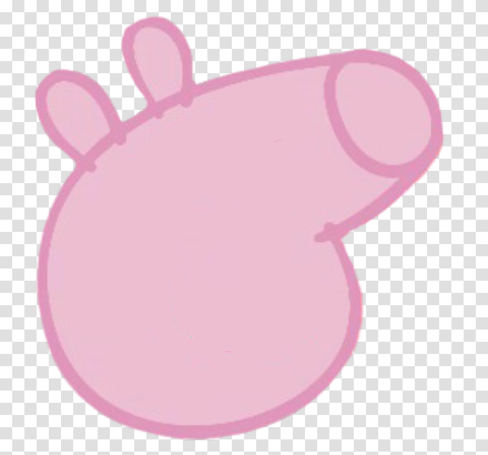 Peppa Pig Without Eyes, Mammal, Animal, Piggy Bank Transparent Png