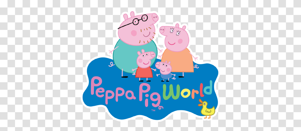 Peppa Pig World, Birthday Cake Transparent Png
