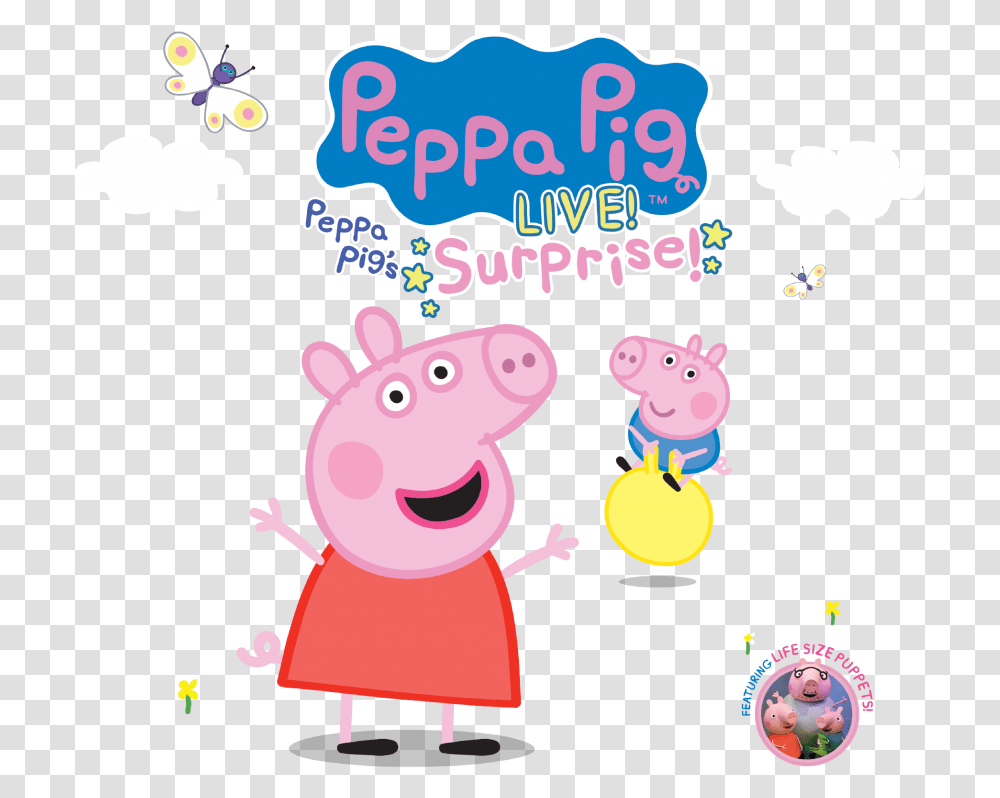 Peppa Pigs Surprise Tour Fall Peppa Pig, Mammal, Animal, Bubble Transparent Png