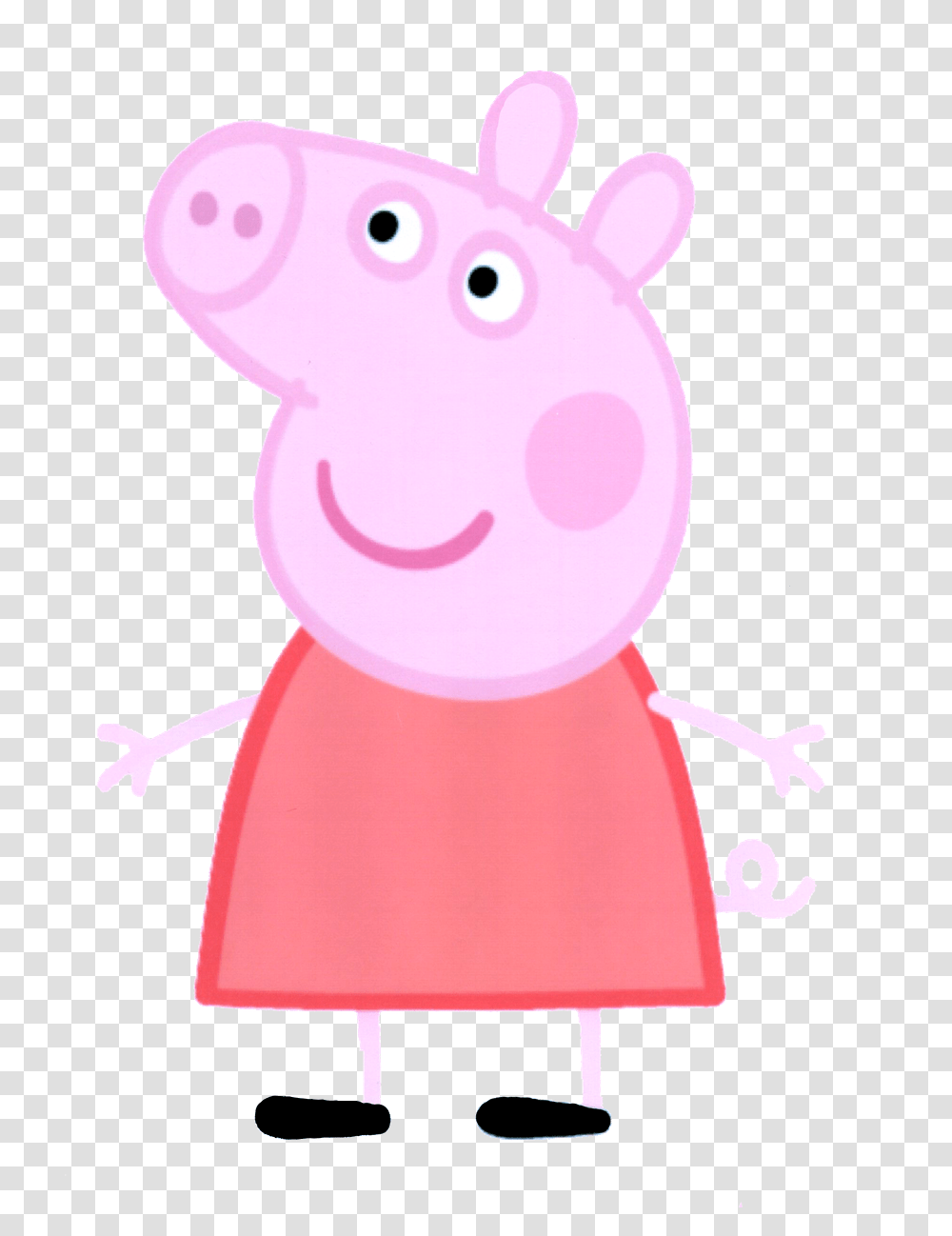 Peppa, Toy, Plush, Doll, Bed Transparent Png